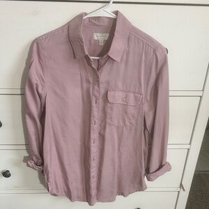 Lucky Brand Pink Button Down Shirt